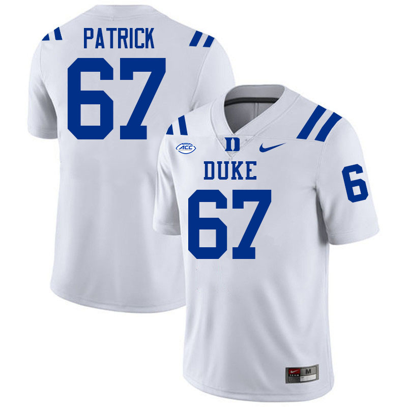 Lucas Patrick Duke Jersey,Duke Blue Devils #67 Lucas Patrick Jersey Youth College-White